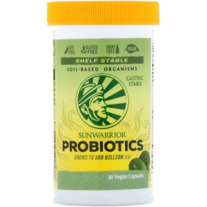 Sunwarrior, Probióticos, 30 Cápsulas Veganas