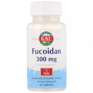 KAL, Fucoidan, 300 mg, 60 Comprimidos