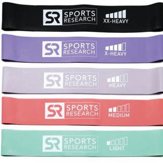 Sports Research, Mini Faixas Elásticas, 5 Faixas Elásticas