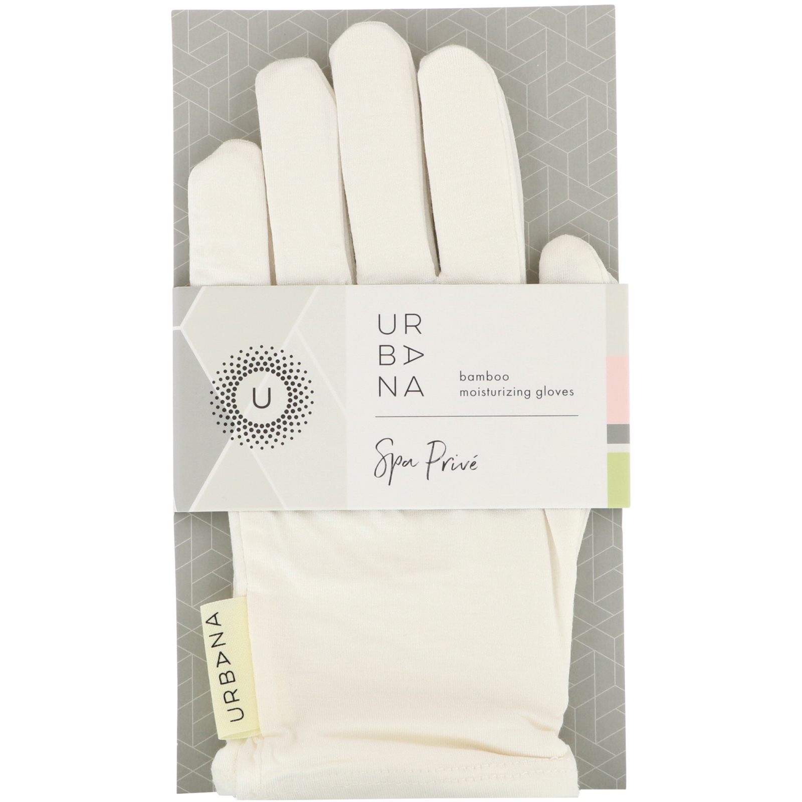 European Soaps, Urbana, Spa Prive, Luvas Hidratantes de Bambu, 1 Par