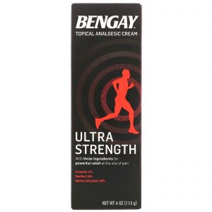 Bengay, Creme Analgésico Tópico, Ultraforte, 4 oz (113 g)