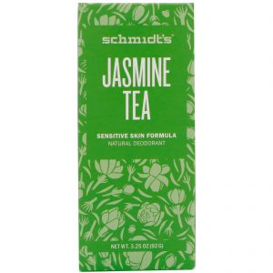 Schmidt's Naturals, Fórmula para Peles Sensíveis, Chá de Jasmim, 3,25 oz (92 g)
