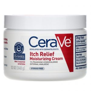 CeraVe, Creme Hidratante para Alívio de Coceira, 340 g (12 oz)