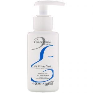 Embryolisse, Fluido Lait-Creme, Hidratante Nutritivo Multifuncional, 2,54 fl oz (75 ml)