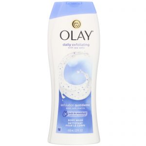 Olay, Sabonete Líquido Corporal Exfoliação Diária, com Sais Marinhos, 650 ml (22 fl oz)