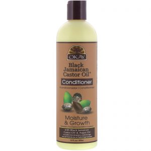 Okay Pure Naturals, Black Jamaican Castor Oil, Condicionador, 355 ml (12 fl oz)