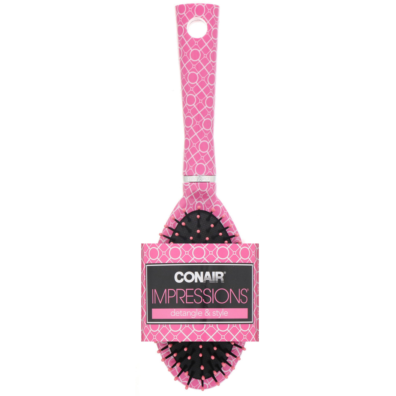 Conair, Impressions, desembaraça e penteia, escova de almofada, 1 escova - Imagem 2