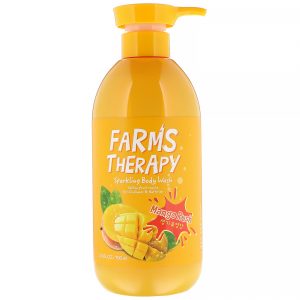 Doori Cosmetics, Farms Therapy, Sabonete líquido espumante para o corpo, Manga adrenalina, 700 ml