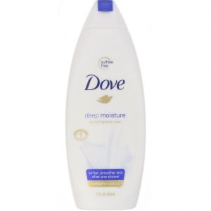 Dove, Deep Moisture, gel de banho nutritivo, 650 ml