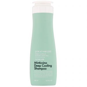Doori Cosmetics, Look At Hair Loss, Shampoo frescor profundo Minticcino, 500 ml