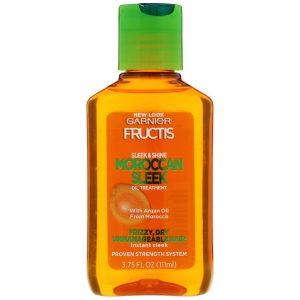 Garnier, Fructis, Sleek & Shine, tratamento de maciez com óleo marroquino, 111 ml