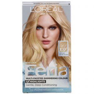 L'Oreal, Féria, cor brilhante multifacetada, 100 Very Light Natural Blonde, 1 aplicação