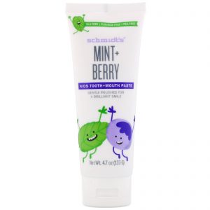 Schmidt's Naturals, Kids Tooth + Mouth Paste, Mint + Berry , 4.7 oz (133 g)