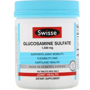 Swisse, Ultiboost, Sulfato de Glucosamina, 1.500 mg, 180 Comprimidos