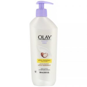Olay, Quench, Loção Ultra-hidratante para o Corpo, Manteiga de Karité, 350 ml (11,8 fl oz)