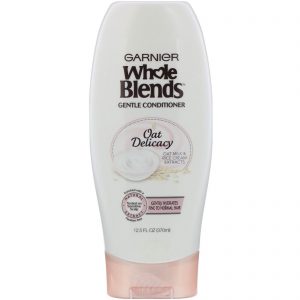 Garnier, Whole Blends, Condicionador suave, Delicadeza da aveia, 12,5 fl oz (370 ml)