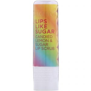 Pacifica, Lábios Como Açúcar, Esfoliante Labial de Limão Cristalizado e Açúcar, 0,15 oz (4,2 g)