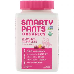 SmartyPants, Orgânico, Women's Complete, 120 Gomas Mastigáveis Vegetarianas