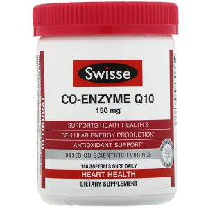 Swisse, Ultiboost, Coenzima Q10, 150 mg, 180 Cápsulas Softgel