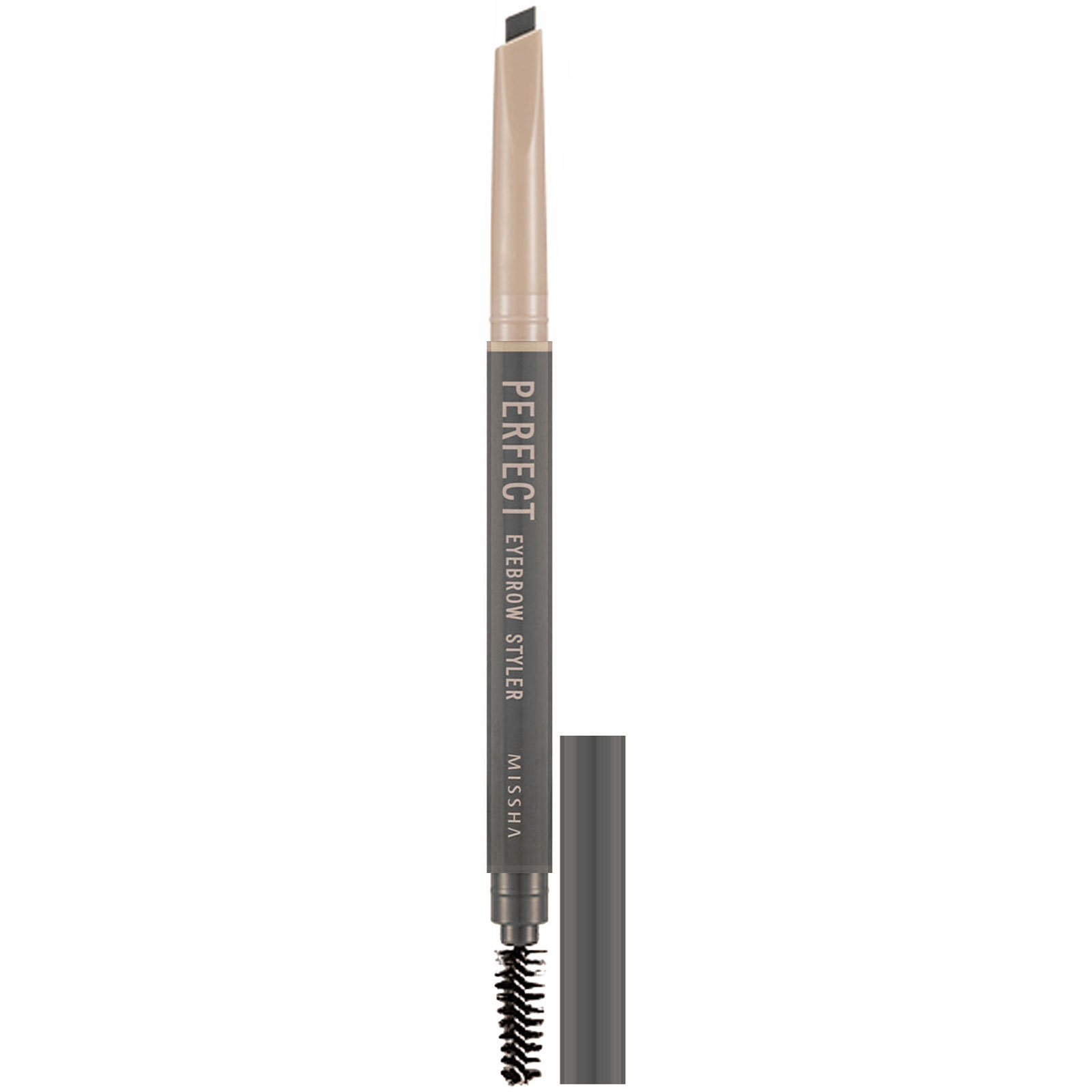 Missha, Perfect Eyebrow Styler, Cinza, 0,35 g