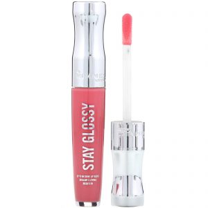 Rimmel London, Brilho labial Stay Glossy, 150 Claridge's Ruby, 5,5 ml