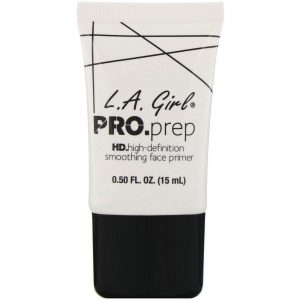 L.A. Girl, Primer facial Pro Prep HD, transparente, 0,5 fl oz (15 ml)