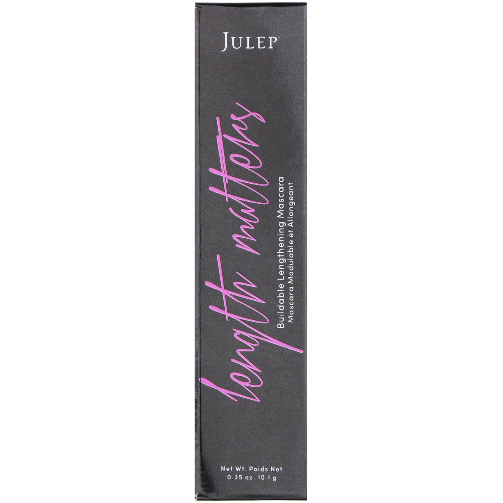 Julep, Máscara para alongar os cílios, Length Matters, Jet Black, 10,1 g - Imagem 2