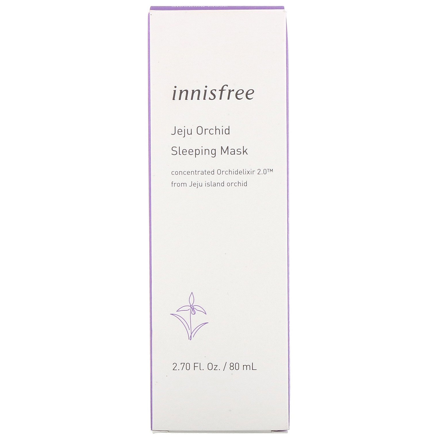 Innisfree, Máscara de Dormir de Orquídea de Jeju, 2,7 fl oz (80 ml) - Imagem 2