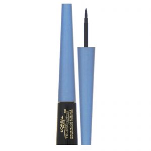 L'Oreal, Delineador líquido Telescopic Control Tip, Waterproof, Black 800, 2,45 ml