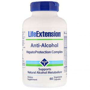 Life Extension, Anti-Alcohol, HepatoProtection Complex, 60 Vegetarian Capsules