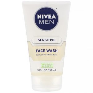 Nivea, Men, Sensitive, Sabonete Líquido Facial, 150 ml (5 fl oz)