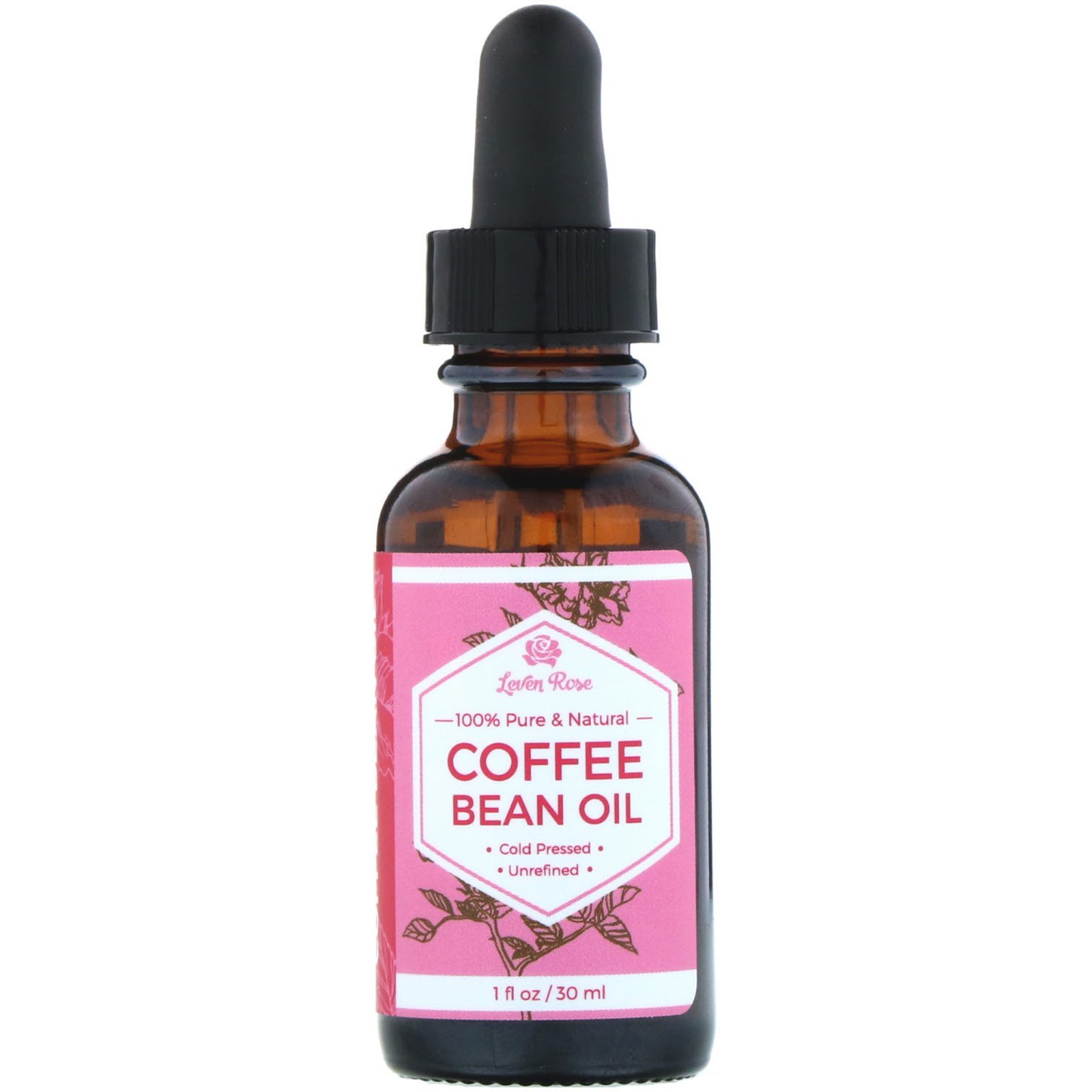 Leven Rose, 100% Puro e Natural, Óleo de Grão de Café, 30 ml