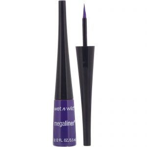 Wet n Wild, Delineador líquido MegaLiner, Electric Purple, 3,5 ml