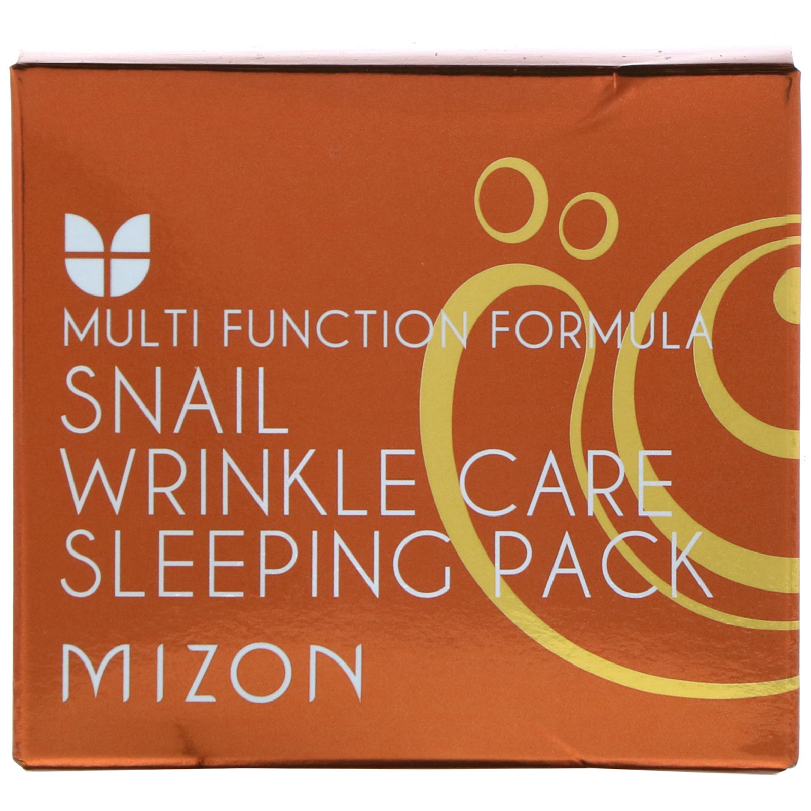 Mizon, Snail Wrinkle Care Sleeping Pack, 2.7 fl oz (80 ml) - Imagem 3