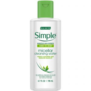 Simple Skincare, Água de Limpeza Micelar, 198 ml (6,7 fl oz)