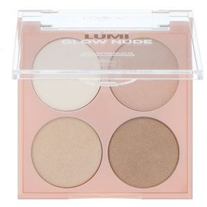 L'Oreal, Paleta de iluminadores True Match Lumi Glow Nude, 760 Brilho da lua, 7,3 g