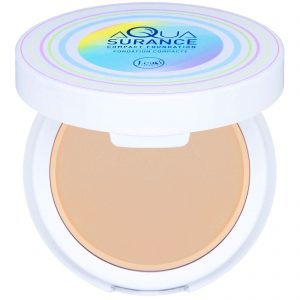 J.Cat Beauty, Base compacta Aquasurance, ACF102 Natural, 9 g