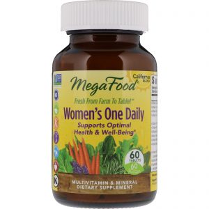 MegaFood, Um por Dia para Mulheres, 60 Comprimidos