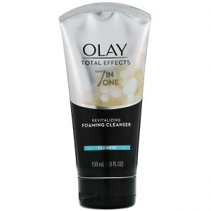 Olay, Total Effects, Espuma de Limpeza Revitalizante, 7 em 1, 150 ml (5 fl oz)