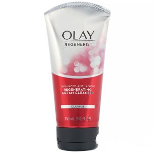 Olay, Regenerist, Anti-idade Avançado, Creme de Limpeza Regenerador, 150 ml (5 fl oz)