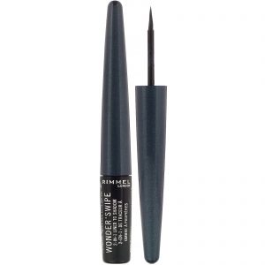 Rimmel London, Wonder'Swipe 2 em 1, delineador e sombra, 016 Out Out, 1,7 ml