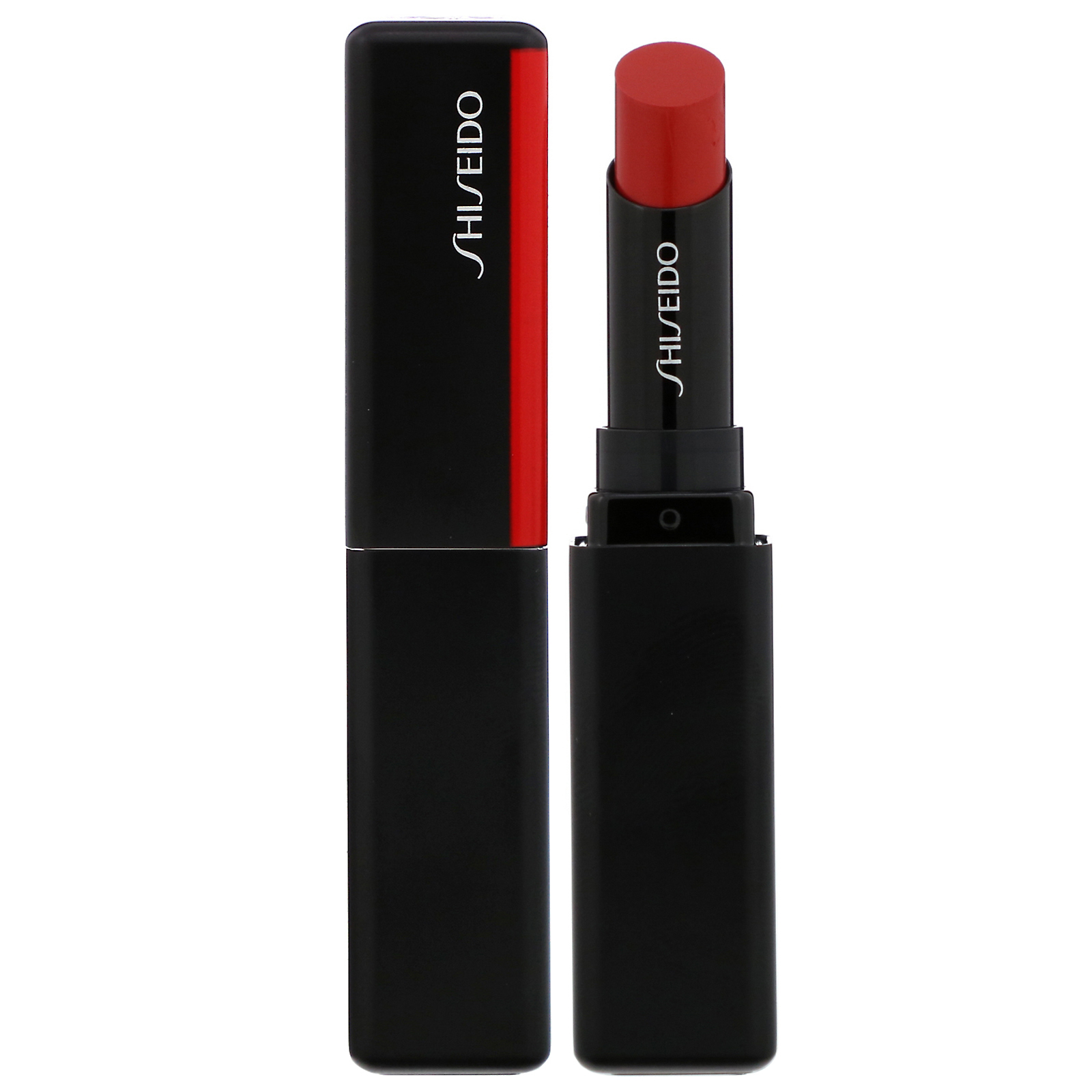 Shiseido, Batom em Gel VisionAiry, 222 Ginza Red, 1,6 g (0,05 oz)