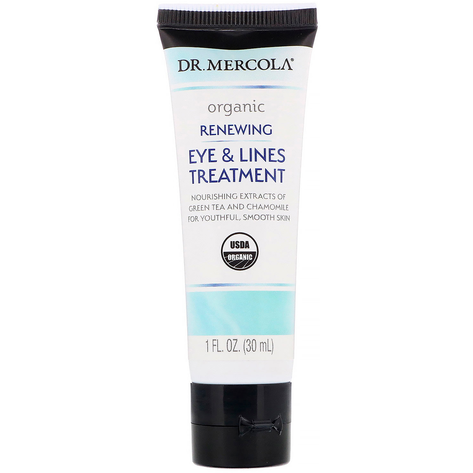 Dr. Mercola, Tratamento Orgânico de Renovação para os Olhos e Rugas, 1 fl oz (30 ml)