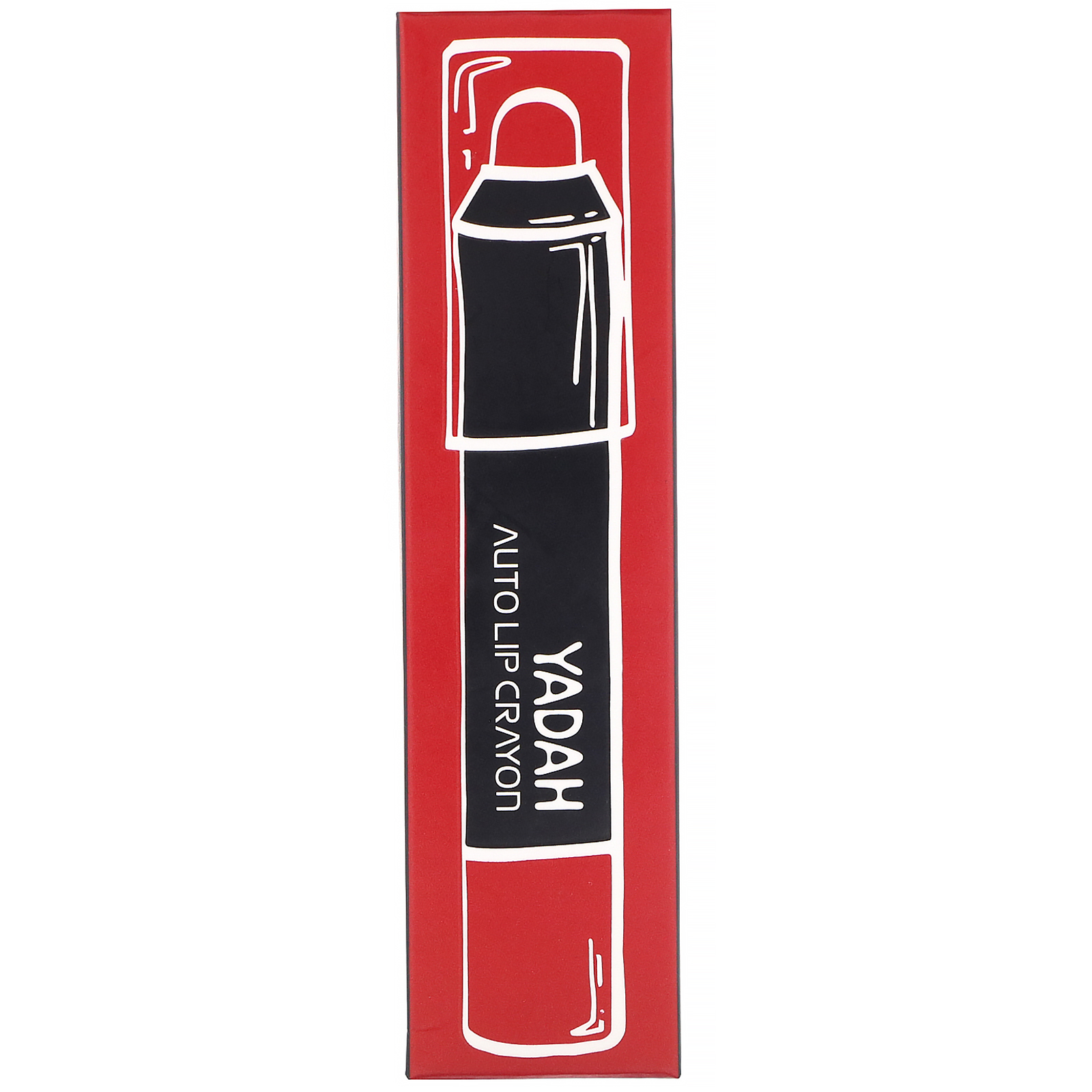 Yadah, Auto Lip Crayon, 01 Vermelho deslumbrante, 2,5 g - Imagem 2
