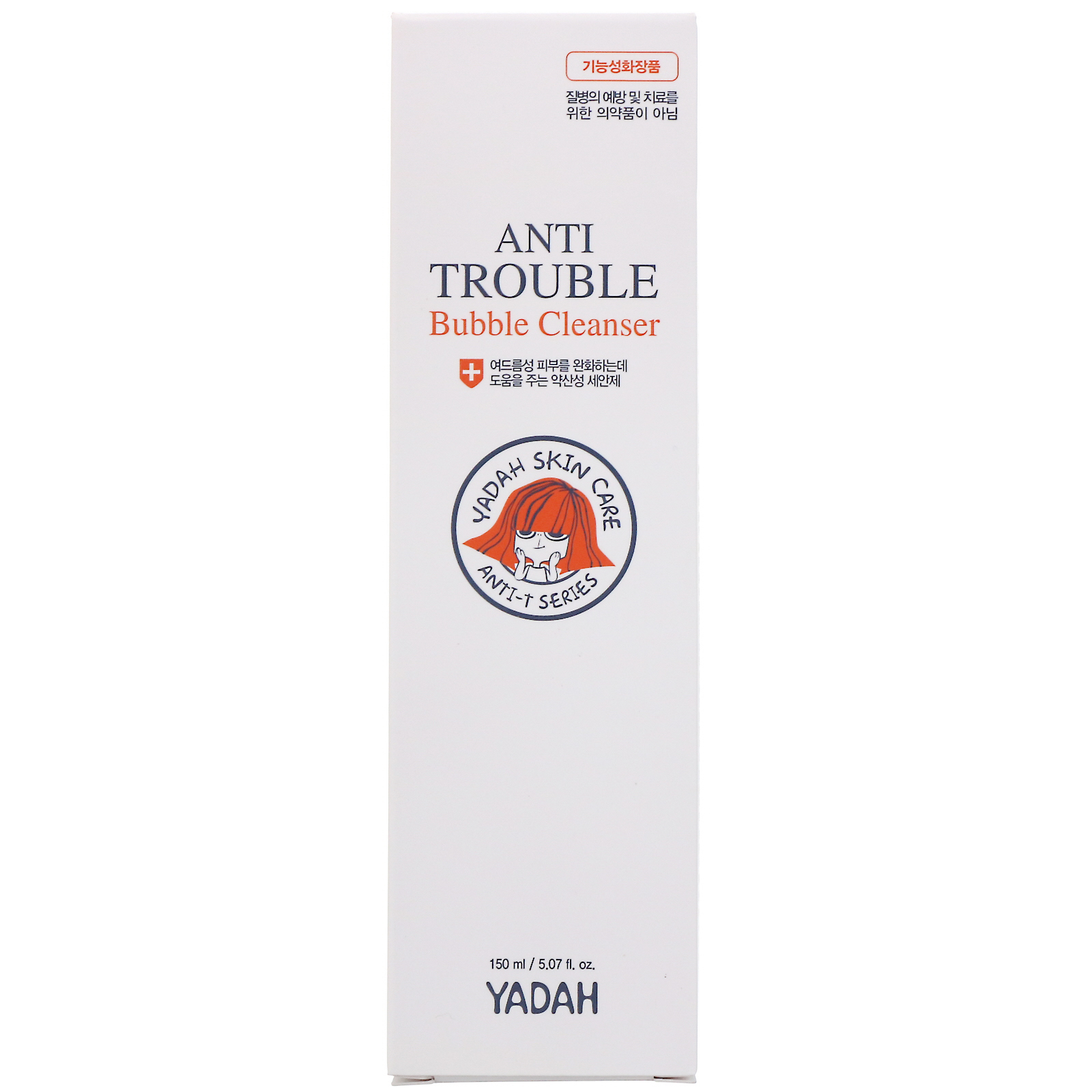 Yadah, Espuma de limpeza Anti Trouble, 150 ml - Imagem 2