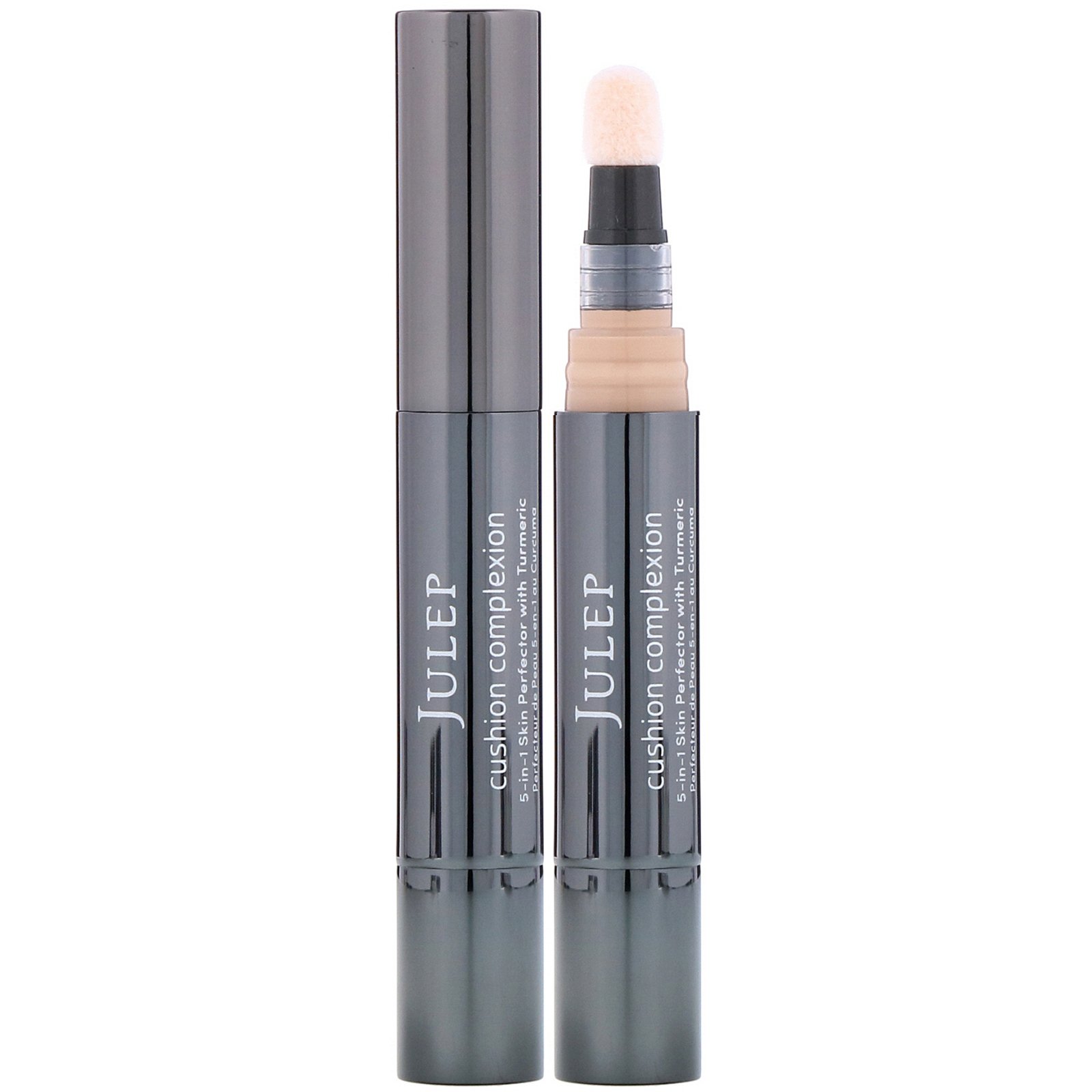 Julep, Corretivo para pele 5 em 1 com açafrão, Aspecto liso, Cashmere, 4,6 g