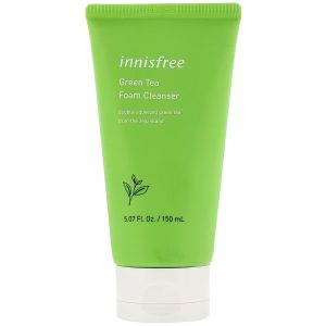 Innisfree, Espuma de Limpeza de Chá Verde, 150 ml (5,07 fl oz)