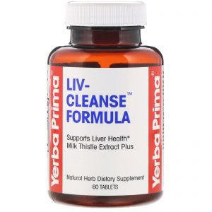 Yerba Prima, Formula Liv-Cleanse, 60 Comprimidos