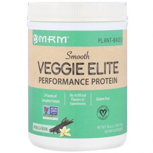 MRM, Smooth Veggie Elite Performance Protein, Vanilla Bean, 18 oz (510 g)
