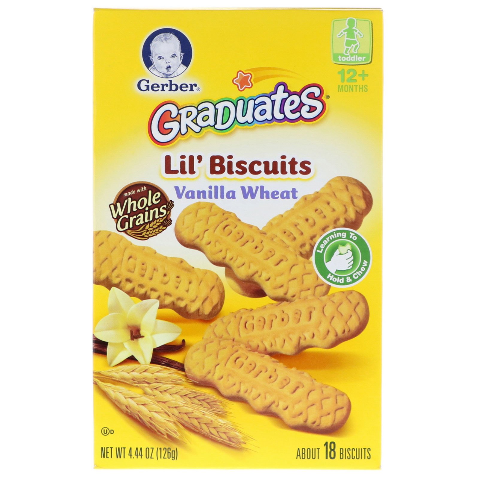 Gerber, Lil' Biscuits, 12+ Months, 4.44 oz (126 g)